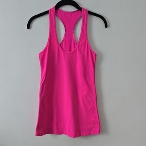 Lululemon Women's Pink Racerback Tank Top